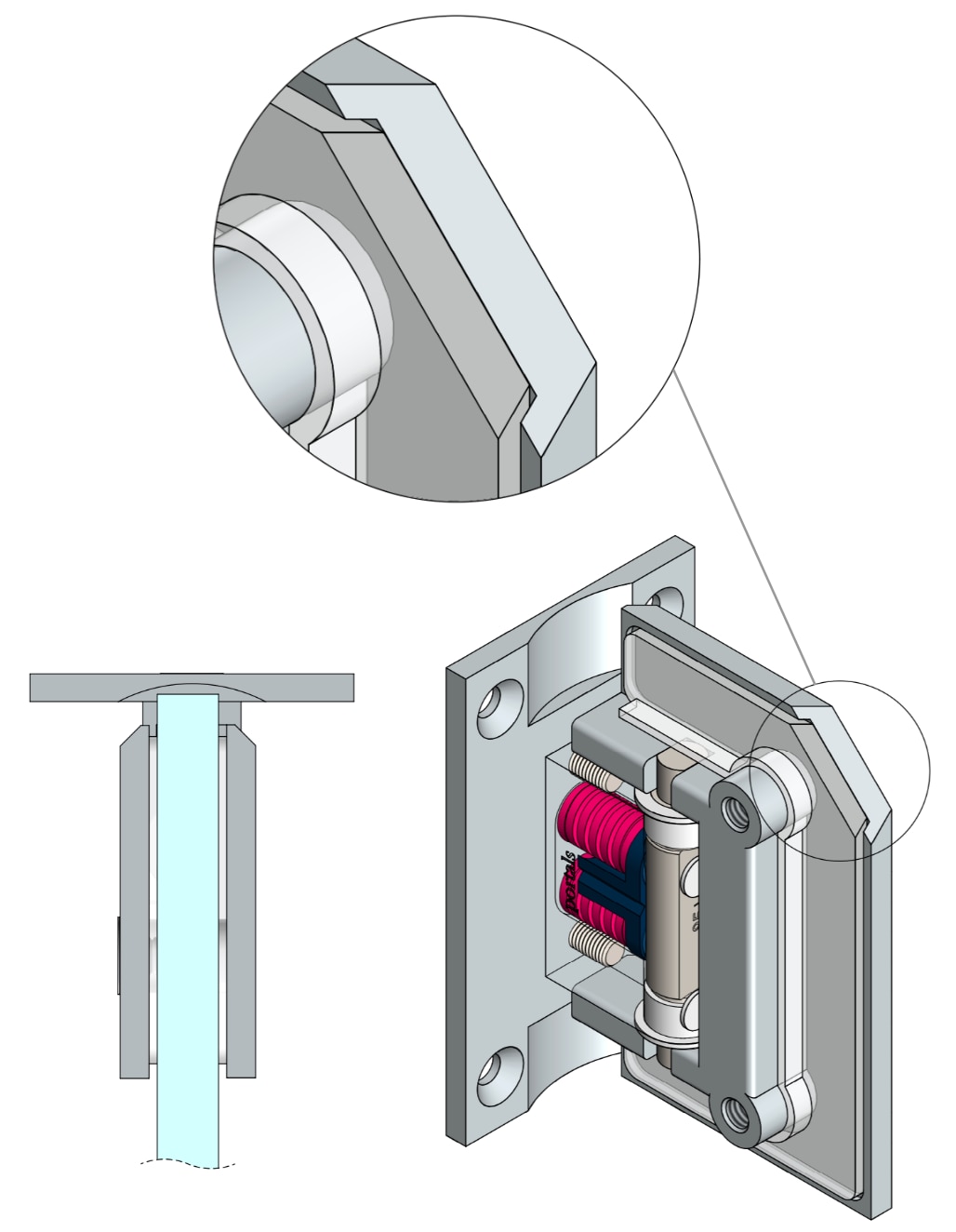Portals hinge illustration